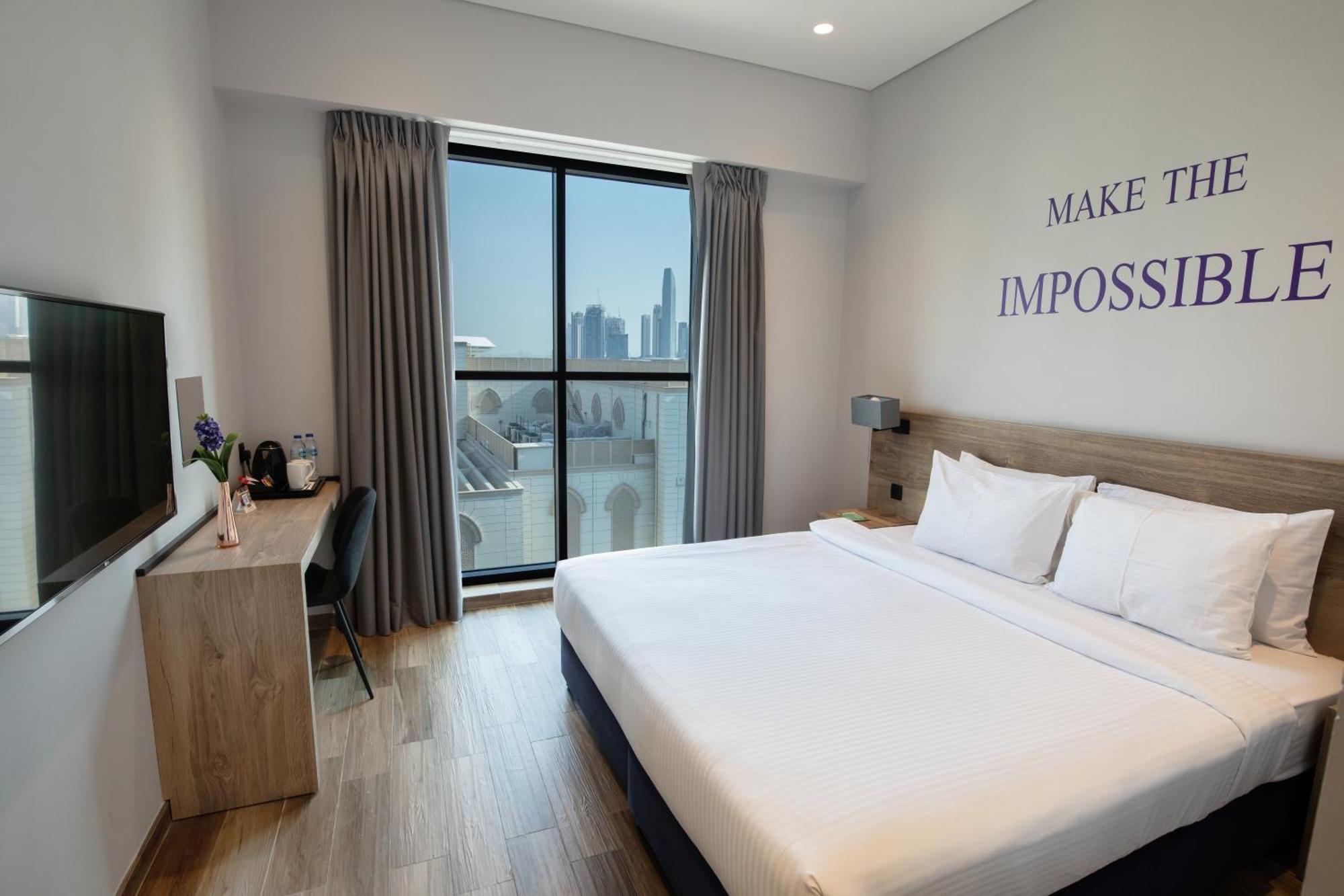 Kingsgate Al Jaddaf Hotel By Millennium Дубай Екстериор снимка